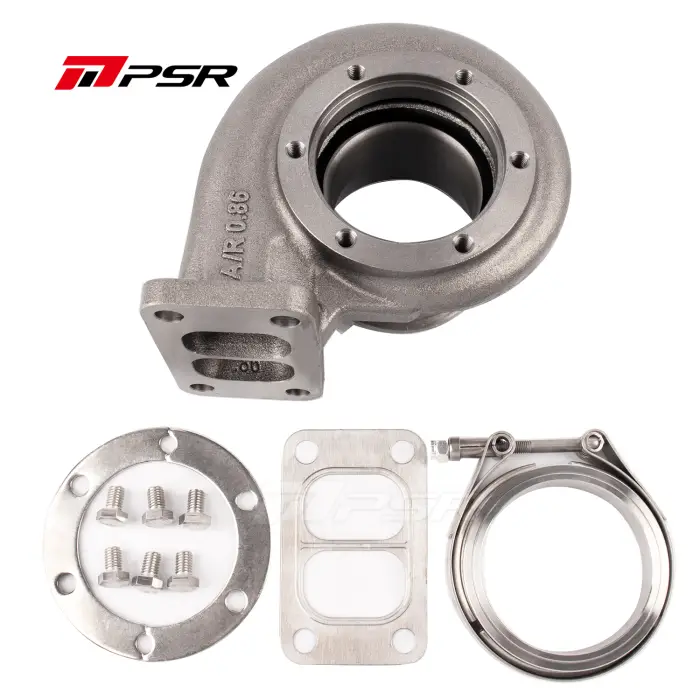 Rychlé Dodání Pulsar PSR PTX35 Turbine Housing for 3576 3582 Turbos T3 Divided 0.86A/R