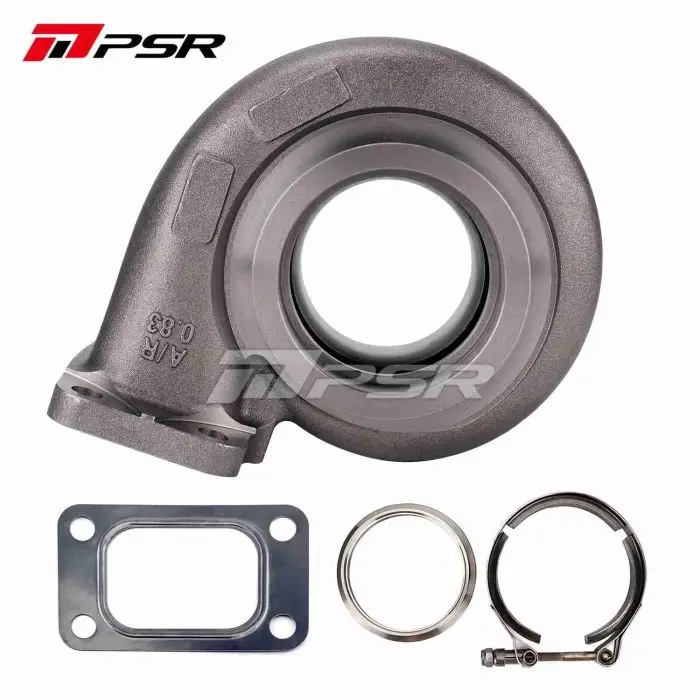 Pulsar PSR 62G Turbine Housing T3 Inlet V-Band Outlet 0.83 A/R for 6262G / 6862G / Turbos Časově Omezené