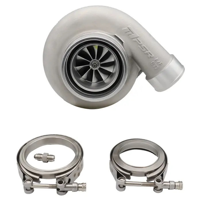 Koupit Online Turbodmychadlo Pulsar PSR 3584 Gen3 1050HP .82 Nerezová ocel 2.5" V-Band Vstup 3" V-Band Výstup kuličková ložiska
