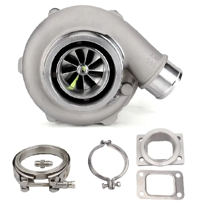 Turbodmychadlo Pulsar PSR 3576 Gen2 750HP 1.03 Nerezová ocel T3 Vstup 3" V-Band Výstup kuličková ložiska Expresní Doručení