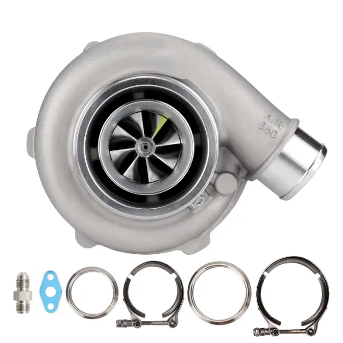 Turbodmychadlo Pulsar PSR 3071 GEN2 650HP .82 2.5" V-Band Vstup 3" V-Band Výstup Nerezová ocel kuličková ložiska Nová Kolekce