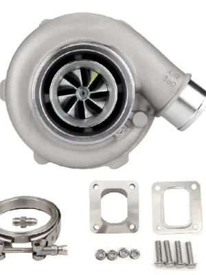 Dokud Zásoby Vydrží Turbodmychadlo Pulsar PSR 3067 GEN2 565HP .82 T4 Vstup 3" V-Band Výstup Nerezová ocel kuličková ložiska