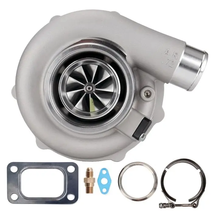 Turbodmychadlo Pulsar PSR 6255G 900KM .72 T3 Vstup 3" V-Band Výstup Kuličková ložiska Nízká Cena
