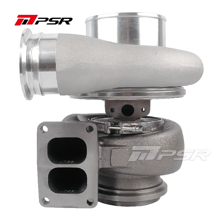 Odeslání Ihned Turbocharger Pulsar PSR 492 1.45 T6 Divided Inlet 3/4" Marmon Outlet Turbine Wheel 96/88mm Journal Bearing