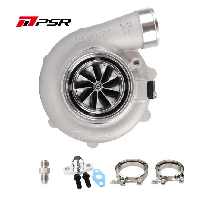 Akce Turbocharger Pulsar PSR 6862G 1050HP .86 T3 Divided Inlet 3" V-Band Outlet Ball Bearing