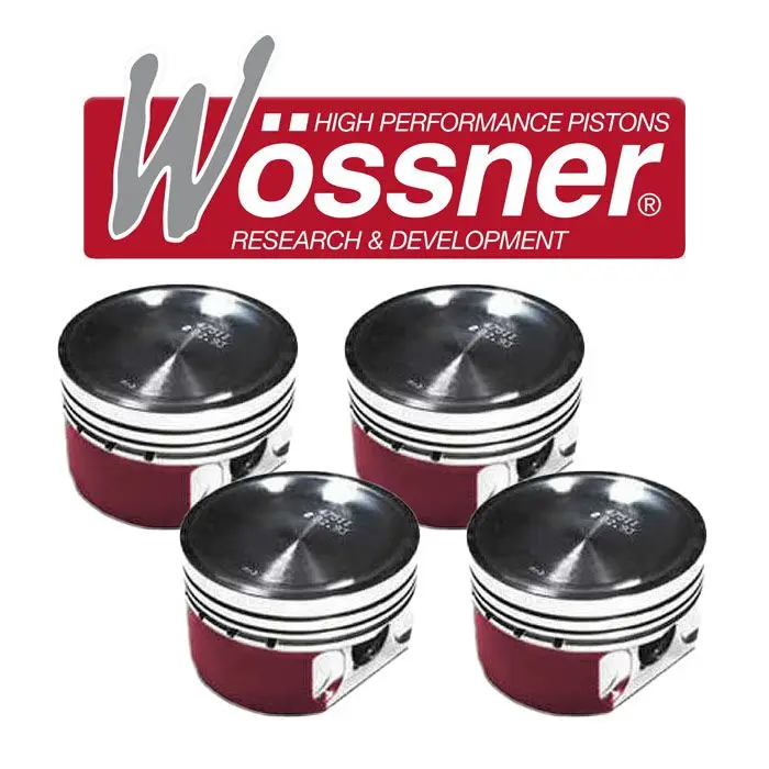 Kované písty motoru Wossner Nissan Primera Sentra Turbo Stroker Kit 86.50mm 8.0:1 2113cm SR20 Vrácení Zdarma