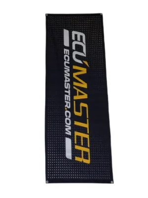 Flag 70cm x 200cm Black Ecumaster Oblíbený
