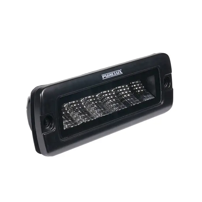 Hit Sezóny Pracovní světlo Purelux Black Flush-Mount Slim 20 cm 30 W Flood IOD Performance 1 pcs