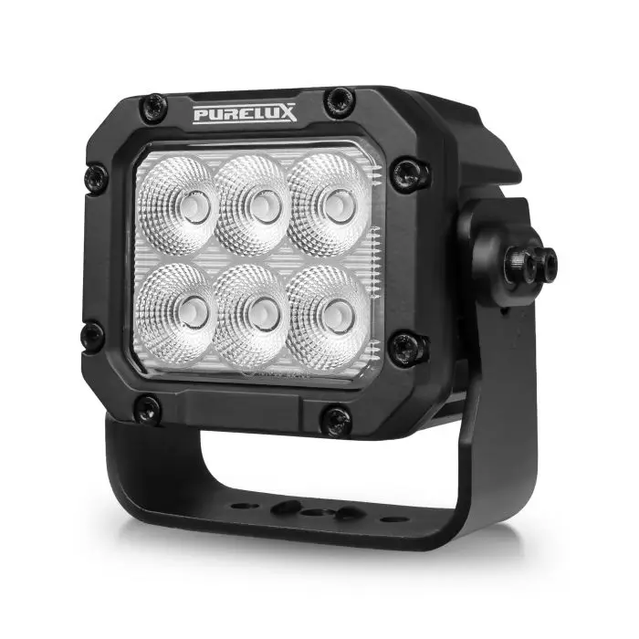 Originální LED pracovní světlo Purelux 60 HD Gen2 14cm 60W čtvercové široký světelný kužel