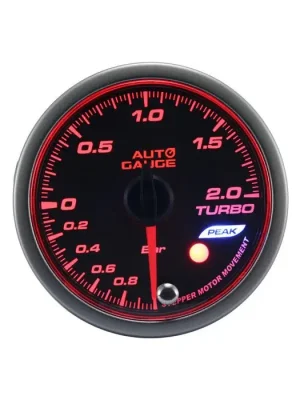 Jen Po Omezenou Doba Budík tlaku turba New Auto Gauge Boost série Stepper Motor Peak 52mm