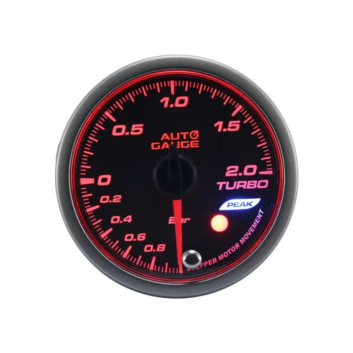 Jen Po Omezenou Doba Budík tlaku turba New Auto Gauge Boost série Stepper Motor Peak 52mm