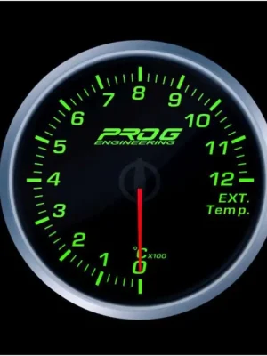 Přímo Od Výrobce Budík EGT Pro G Race Series RS, teploty výfukových plynů EGT °C Zelený 60mm
