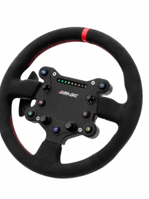 Víkendová Akce SIMAGIC Suede GTS volant s řadicími pádly Simulator Simracing