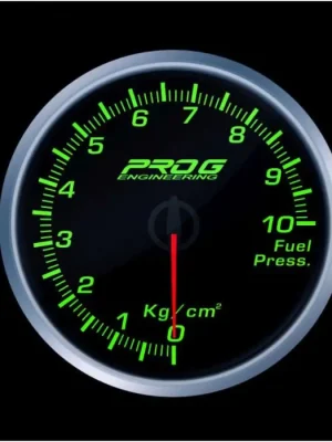Budík Pro G Race Series 2 RS, tlaku paliva Kg/cm2 Zelený 52mm Výhodná Nabídka
