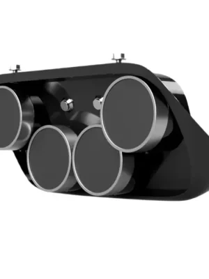 Kup Teď Gauge Housing in Place of the Radio Restomotive for Ford Mustang 1967-1968
