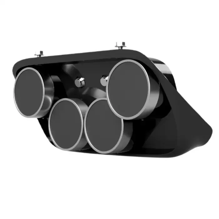 Kup Teď Gauge Housing in Place of the Radio Restomotive for Ford Mustang 1967-1968
