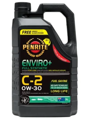 Cenově Výhodný Motorový olej Penrite Enviro + C2 0W-30 Full Synthetic 5L