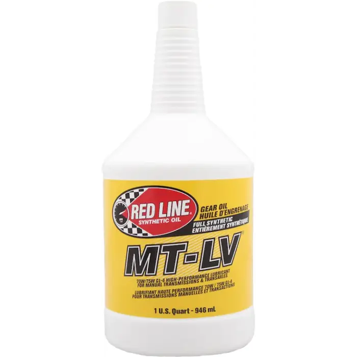 Objednat Nyní Převodový olej Red Line MT-LV 70W/75W GL-4 0.94l RD-50604