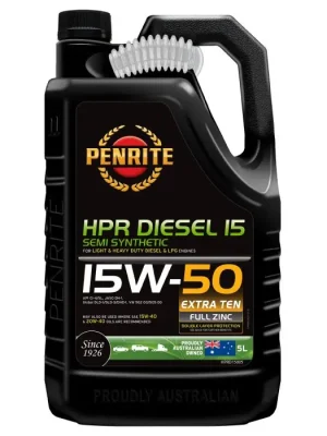 Výhodná Nabídka Motorový olej Penrite HPR Diesel 15 15W-50 Semi Synthetic 5L