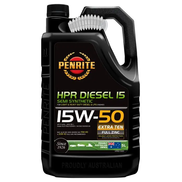 Výhodná Nabídka Motorový olej Penrite HPR Diesel 15 15W-50 Semi Synthetic 5L