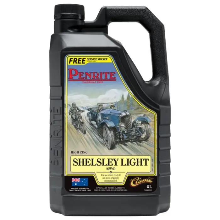 Motorový olej Penrite Classic Shelsley Light 25W-60 Mineral 5L Cenový Hit