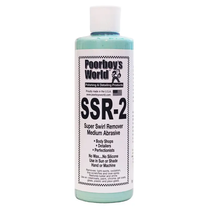 POORBOY'S WORLD SSR 2 Medium Abrasive Swirl Remover středně abrazivní lešticí pasta 473ml Must-Have