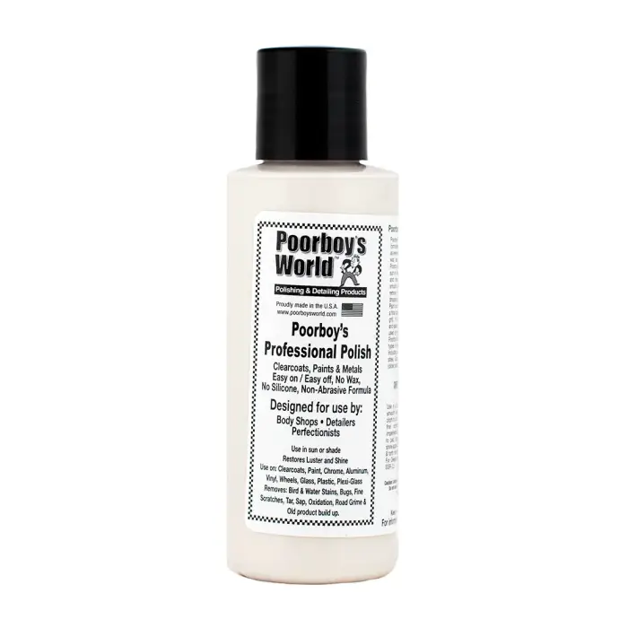 POORBOY'S WORLD Professional Polish - Tester cleaner čistí před voskem nebo sealantem 118ml Vysoce Kvalitní