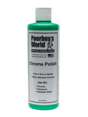 POORBOY'S WORLD Chrome Polish lešticí pasta na leštění chromu 473ml Levný