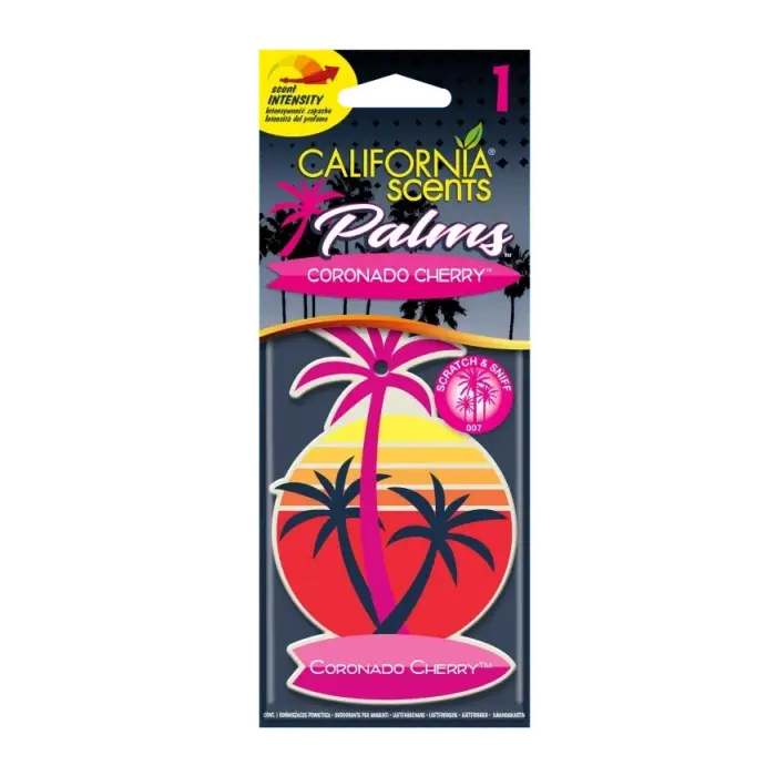 Nejprodávanější CALIFORNIA SCENTS HANG OUT PALMS - Coronado Cherry