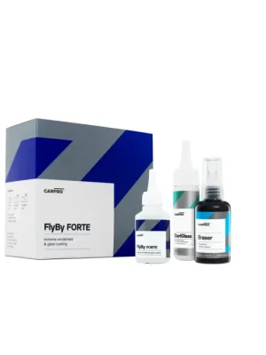 Poslední Šance CAR PRO FlyBy Forte Extreme 15ml Full KIT nejodolnější hydrofobní povlak na sklo kompletní sada