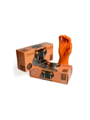 Odeslání Ihned ORANGE MAMBA Nitrile Gloves SIZE L